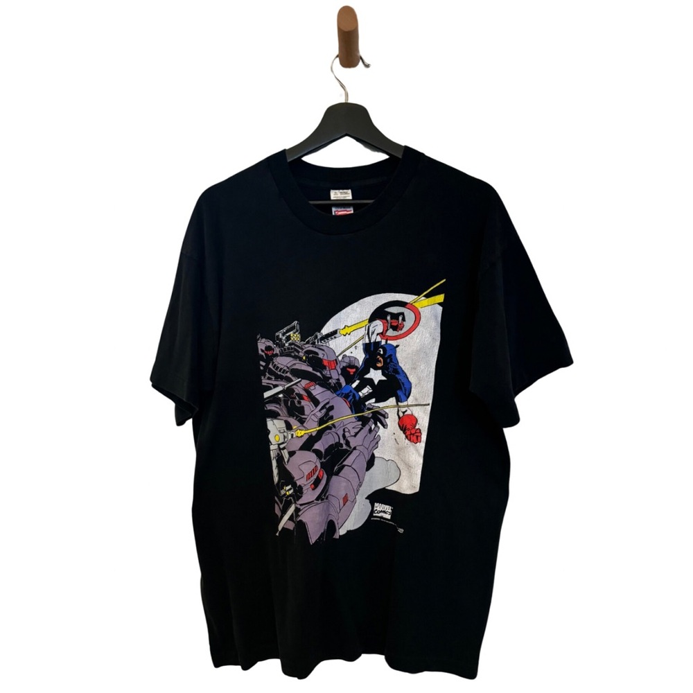 Captain America Vintage T Shirt